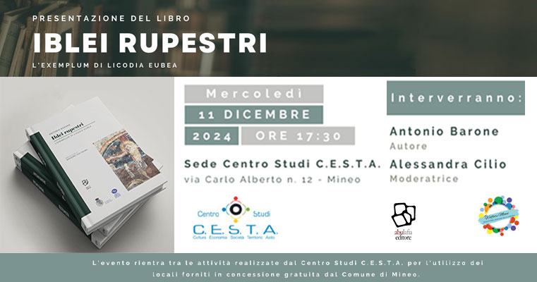 Antonio Barone - Iblei rupestri - 11 dicembre 2024 - Mineo (CT)