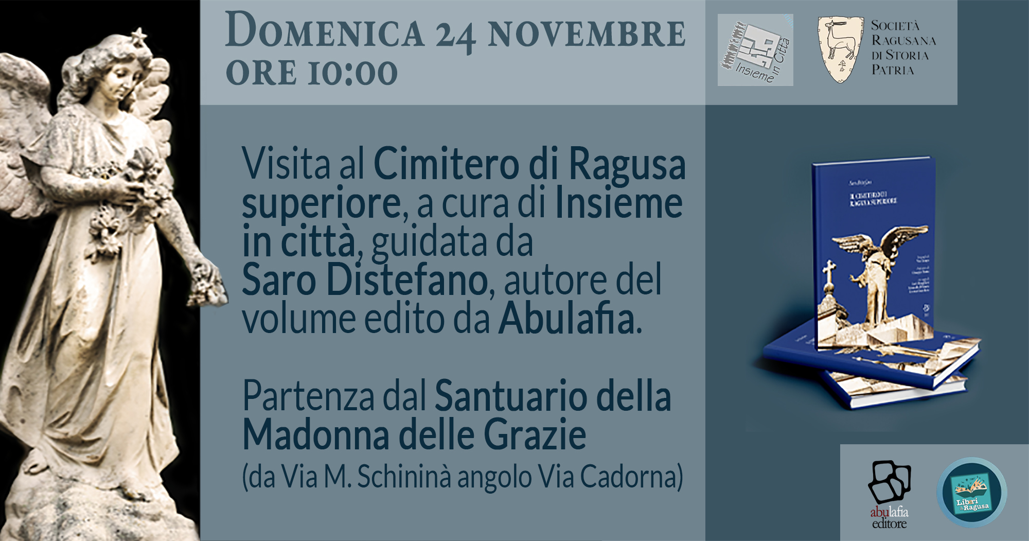 Visita al cimitero di Ragusa superiore - 24 novembre 2024 - Ragusa