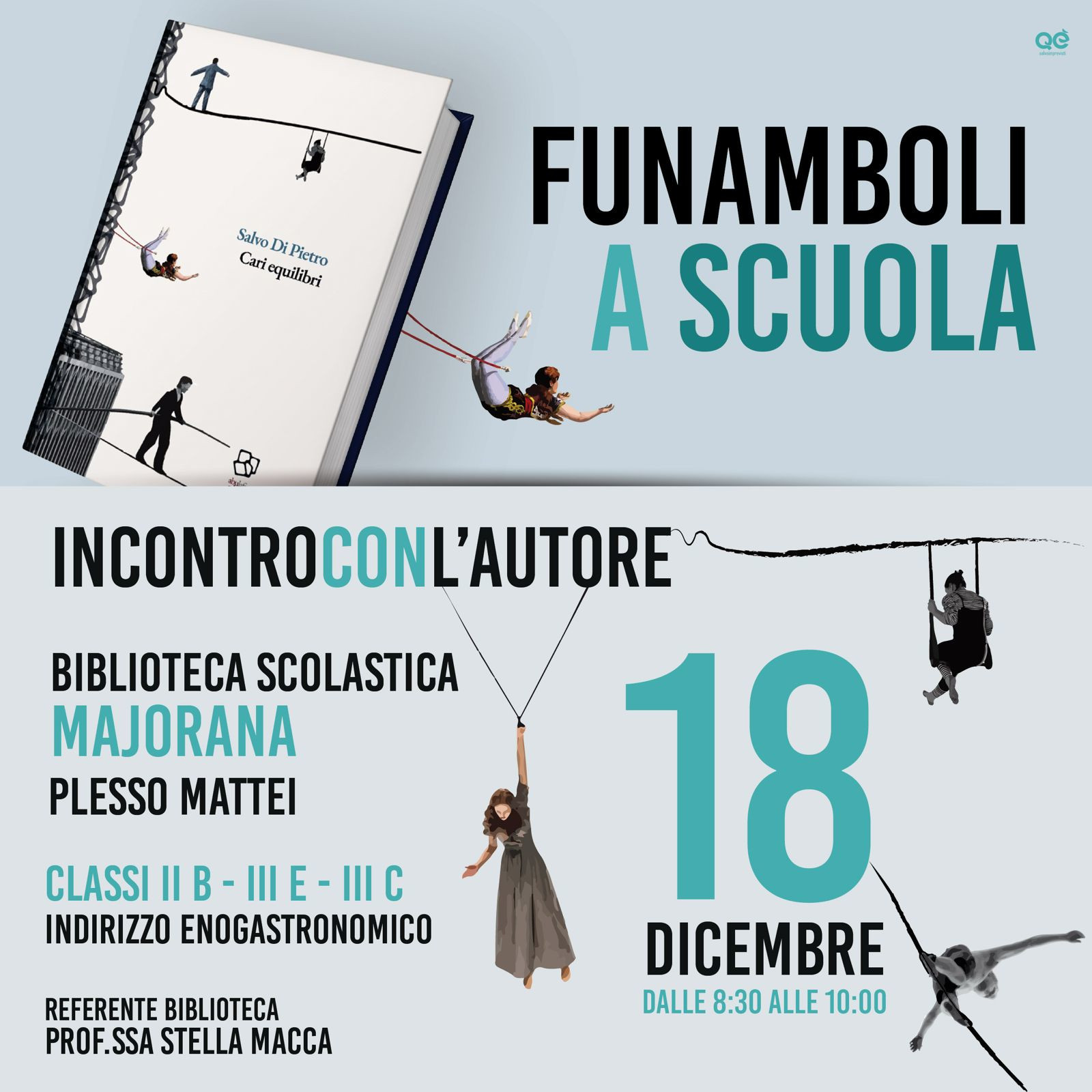 Salvo Di Pietro - Cari equilibri - 18 dicembre 2024 - Avola (SR) - [Riservato studenti]