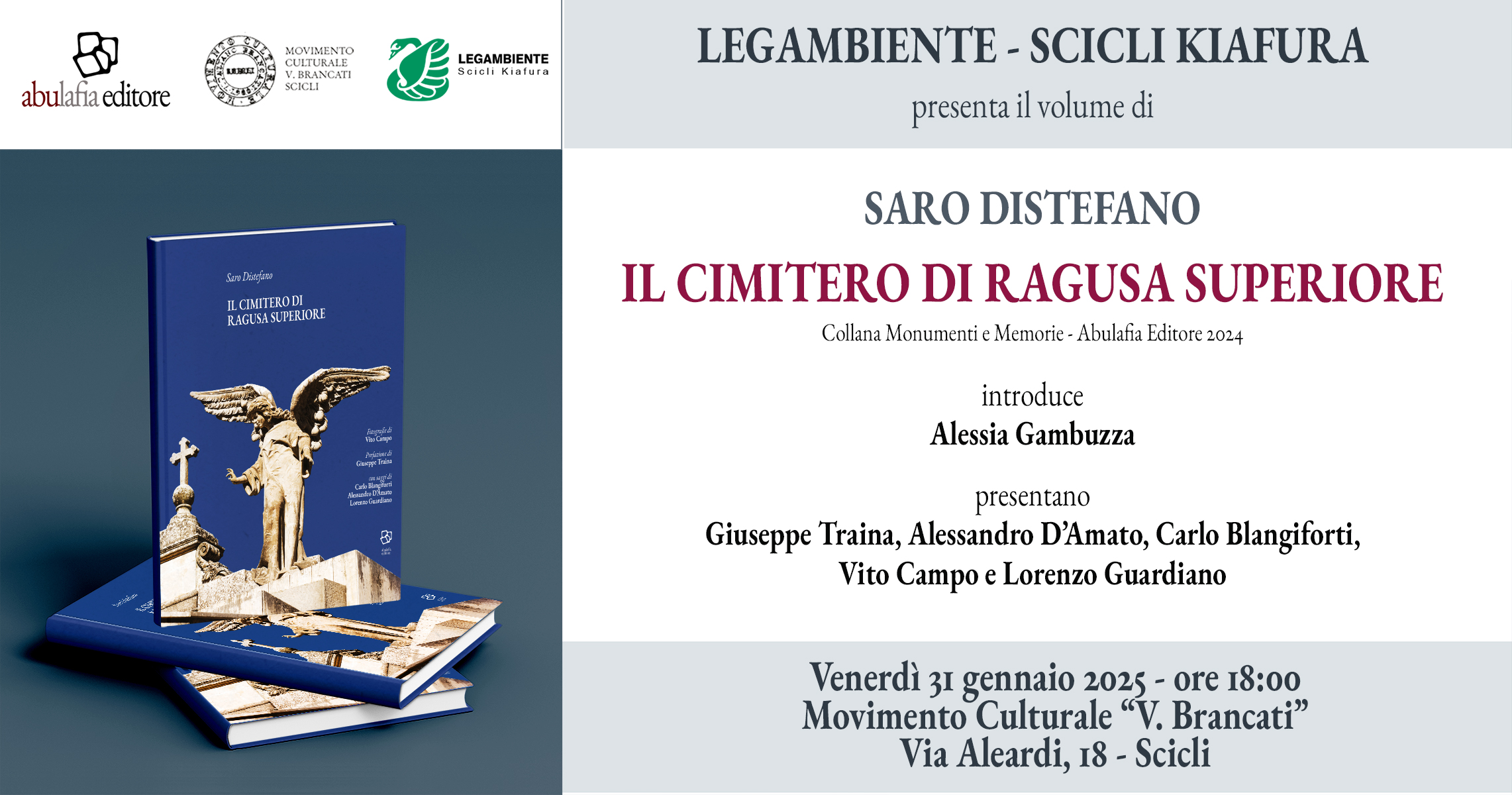 Saro Distefano - Il cimitero di Ragusa superiore - 31 gennaio 2025 - Scicli