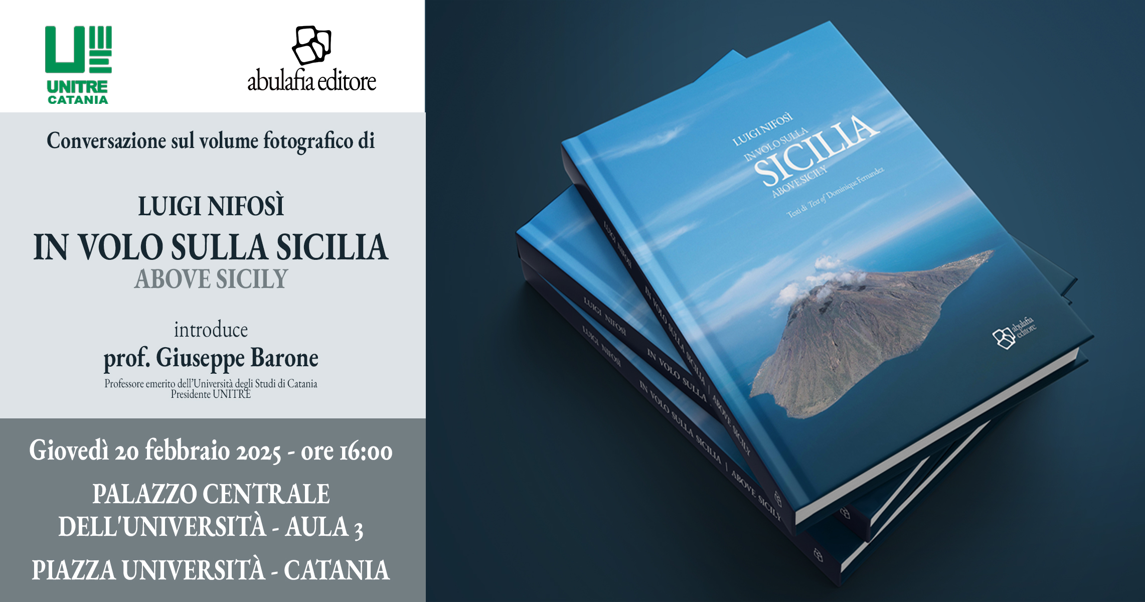 Luigi Nifosì - In volo sulla Sicilia - 20 febbraio 2025 - Catania