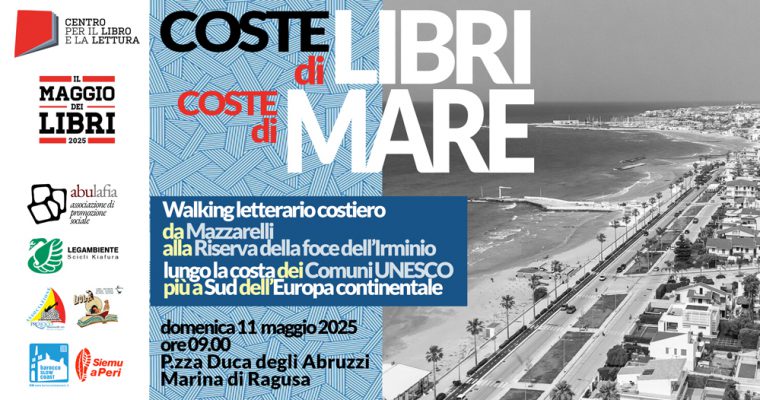 Maggio dei Libri – Coste di Libri, Coste di Mare  – 11 maggio 2025 – Marina di Ragusa