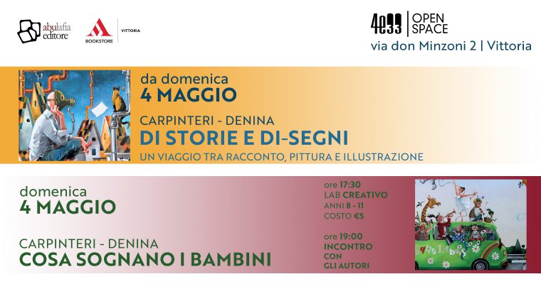 Carpinteri – Denina “Cosa sognano i bambini” – 4 maggio 2025 – Vittoria