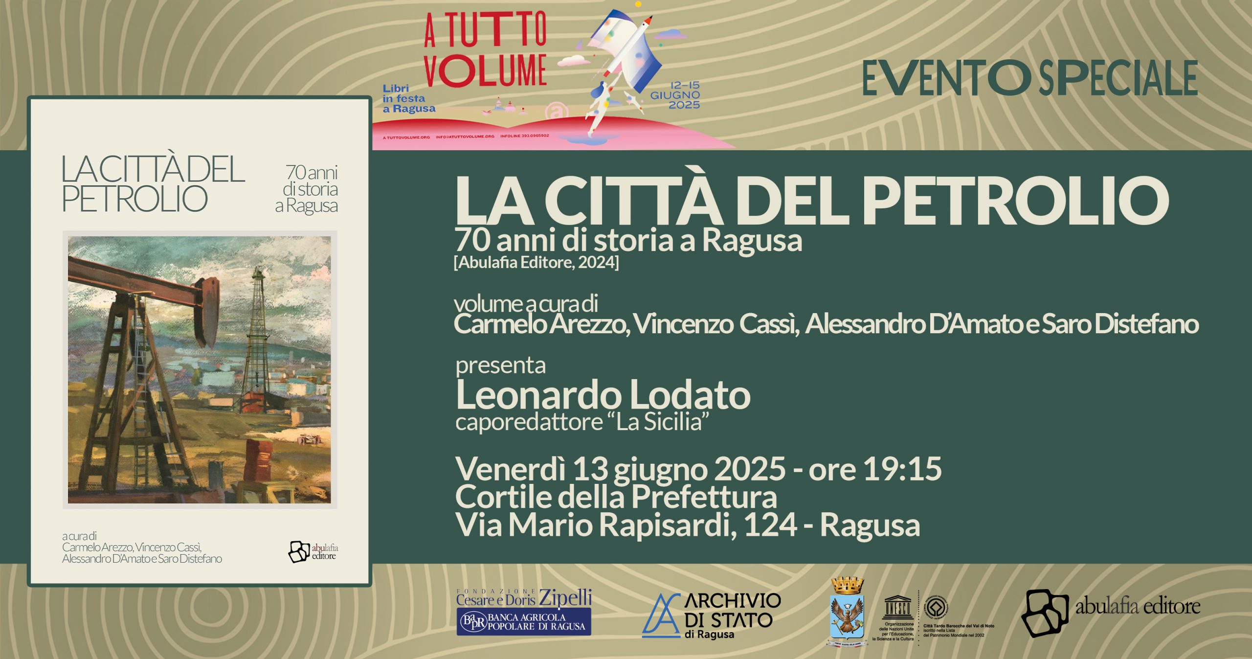 La Città del Petrolio - 13 giugno 2025 - Ragusa