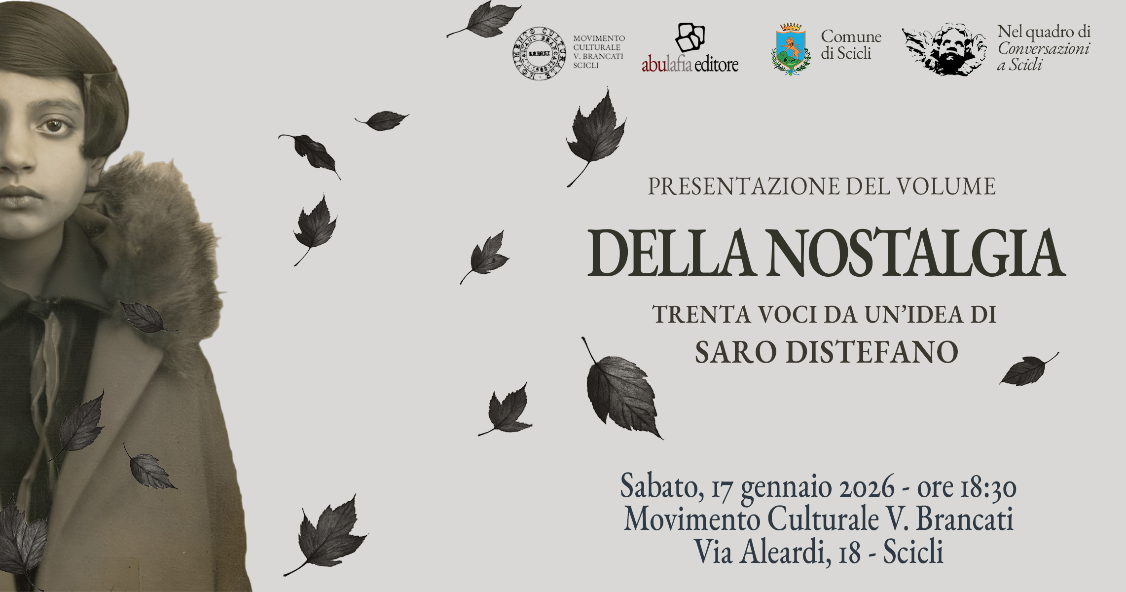 AAVV – Della Nostalgia – 17 gennaio 2026 – Scicli