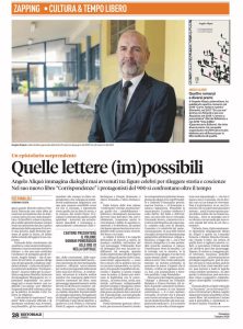 Stefano Testa "Ciociaria Oggi", 7 giugno 2026 Corrispondenze di Angelo Aliquò