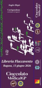Una barretta speciale per “Corrispondenze”: il Cioccolato di Modica Igp celebra il libro di Aliquò