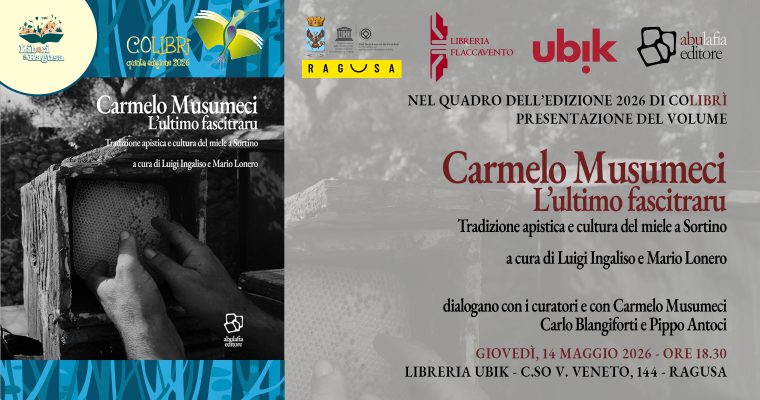 Ingaliso, Lonero – Carmelo Musumeci- L’ultimo fascitraru – 14 maggio 2026 – Ragusa