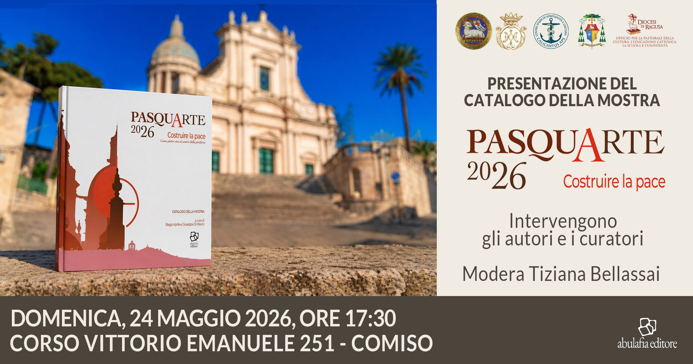 PasqArte 2026 – Catalogo della Mostra –  24 maggio 2026 – Comiso