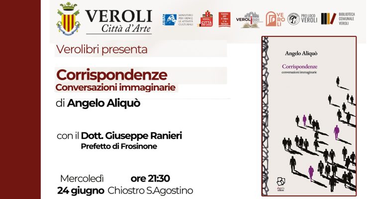 Angelo Aliquò – Corrispondenze – 24 giugno 2026 – Veroli (Frosinone)